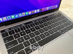 13 Apple Macbook Pro Core i7 4.0GHz Turbo 256GB SSD 16GB A1706 TouchBar Warranty
