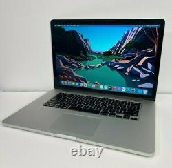 2015 Apple Macbook Pro 15 Inch RETINA Laptop Quad Core i7 + 16GB + 256GB SSD