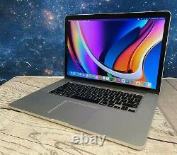APPLE MACBOOK PRO 15 RETINA Laptop Quad Core i7 + SSD MAC OS WARRANTY