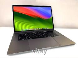 Apple 2018/2020 MacBook Pro 15 Touch Bar 6-CORE i7 16GB RAM 512GB SSD OSX 2023