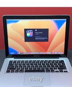 Apple MacBook Pro 13.3 i5 2.50 GHz, 16GBRAN-256GBSSD 2012 macOS Ventura 2023