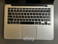 Apple MacBook Pro 13 (i5-5257U, 2.70GHz, 8GB/128GB) Laptop No Battery