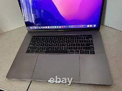 Apple MacBook Pro 15 2.6ghz i7 16GB RAM 512GB SSD 2023 macOS NEW BATTERY