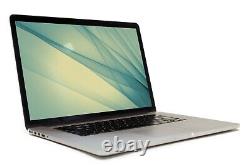Apple MacBook Pro 15.4 2015 A1398 Intel i7-4870HQ 16 GB RAM 512 GB SSD GT 750M