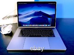 Apple MacBook Pro 15 512GB SSD 16GB Touch Bar 3.9ghz i7 Space Gray Warranty