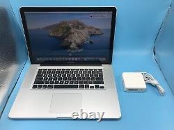 Apple MacBook Pro 15 A1286 2.3GHz Core i7 16GB RAM 240GB SSD Mid 2012 Catalina