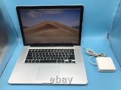 Apple MacBook Pro 15 A1286 2.3GHz i7 TURBO 8GB RAM 256GB SSD 2012 Catalina OS