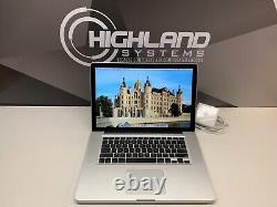 Apple MacBook Pro 15 Laptop 2.9GHz Quad Core i7 16GB RAM 512GB Warranty