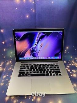 Apple MacBook Pro 15 Retina / Quad Core i7 / 16GB / 256GB SSD HD. OS Catalina