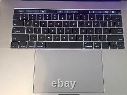 Apple MacBook Pro 15 inch Touch Bar 1TB SSD 16GB i7 3.6ghz Space Gray Warranty