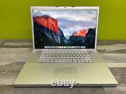 Apple MacBook Pro 17 Laptop 2.5Ghz 4GB RAM 256GB SSD 1920x1200 High Res