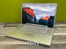 Apple MacBook Pro 17 Laptop 2.5Ghz 4GB RAM 256GB SSD 1920x1200 High Res