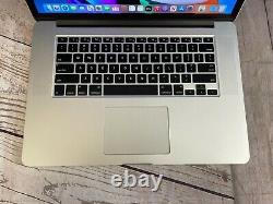 Apple Macbook Pro 15 Laptop Quad Core i7 + 8GB RAM + 256GB SSD MacOS