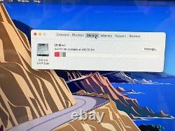 Apple Macbook pro 13.3 2.5GHz intel Core i5 8GB RAM 500GB HDD Macos Big Sur