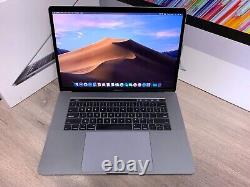 MacBook Pro 15 inch Touch Bar 512GB SSD 16GB i7 Ventura Space Gray Warranty