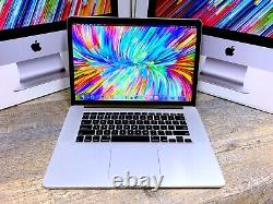 SONOMA MacBook Pro 15 RETINA / 3.7GHz QUAD CORE i7 TURBO / 16GB / 2TB SSD / R9