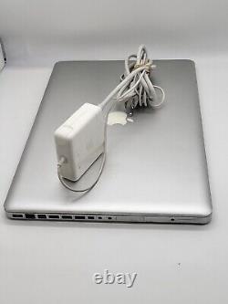 UPGRADED APPLE MacBook Pro 17'' CORE 2 Duo 2.8GHz 8GB 500GB SSD Warranty