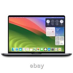 2018 Apple MacBook Pro 15.4 MR942LL/A i7 2.6GHz/32GB/512GB (Gris sidéral) Bon