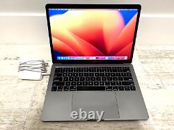 Apple MacBook Pro 13 256GB SSD 16GB Ventura i5 3.6Ghz Turbo Space Gray Warranty<br/>		MacBook Pro Apple 13 256Go SSD 16Go Ventura i5 3.6Ghz Turbo Gris Espace Garantie