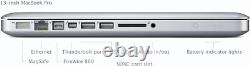 Apple MacBook Pro 13 Core i5 Personnalisé 8 Go de RAM + 256 Go de SSD Turbo 2.5 GHz Ordinateur portable