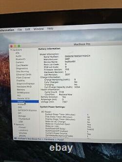 Apple MacBook Pro 13 (i5-5257U, 2.70GHz, 8Go/128Go) Ordinateur Portable sans Batterie