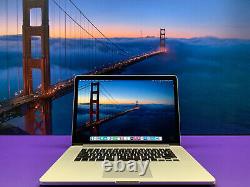 Apple MacBook Pro 15 16 Go i7 4,0 Ghz Retina 512 Go SSD Monterey Garantie 3 ans