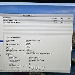 Apple MacBook Pro 15 2013 Retina i7 2.4GHz 16GB / 500GB SSD Catalina Avec charge