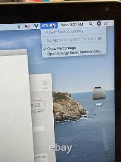 Apple MacBook Pro 15 pouces 256 SSD 16 Go 2,2 GHz Intel Core i7 Retina Office