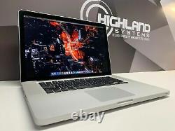 Apple MacBook Pro 15 pouces Ordinateur portable QUAD CORE i7 16 Go de RAM MacOS 1 To SSHD