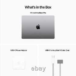 Apple MacBook Pro 2023 avec puce M2 Pro, CPU 10 cœurs et GPU 16 cœurs, Gris sidéral.