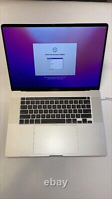 Apple MacBook Pro, i7 2.6, 16 Go de RAM, 512 Go SSD, 16 pouces, 2019, MVVL2LL/A