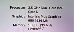 Apple Macbook Pro 13 pouces A1989 SONOMA 16 Go Quad Core i5 256 Go SSD + Garantie