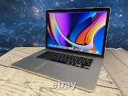 Apple Macbook Pro 15 Ordinateur portable Quad Core i7 + 8 Go de RAM + 256 Go de SSD MacOS