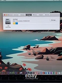MacBook Pro 13.3 pouces 2.5GHz i5 16Go RAM 1To HDD Chargé