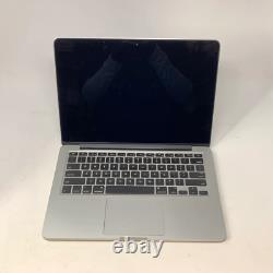 MacBook Pro 13 pouces i5 2,6 GHz 8 Go de RAM 256 Go SSD Argent MGX72LL/A de 2014