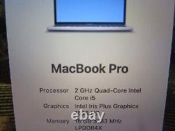 MacBook Pro Gris Apple CTO 13 pouces 2020 i5 2 GHz 16 Go 512 Go SSD Compteur de batterie @ Seulement 375