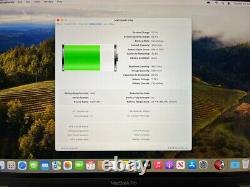 Macbook Pro 2018 13 pouces, 512 Go Quatre ports Thunderbolt 3 Quad i5 8259U Sonoma