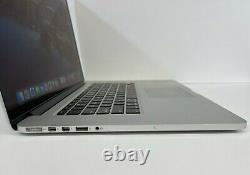 Macbook Pro Apple 15 pouces RETINA 2015 Ordinateur Portable Quad Core i7 + 16 Go + SSD 256 Go