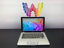 Ordinateur portable Apple MacBook Pro 13 pouces CORE i5, 8 Go de RAM, MacOS, 500 Go de stockage, GARANTIE