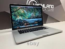 Ordinateur portable Apple MacBook Pro 15 avec écran Retina / 256 Go SSD / Processeur Quad Core i7 Turbo et garantie